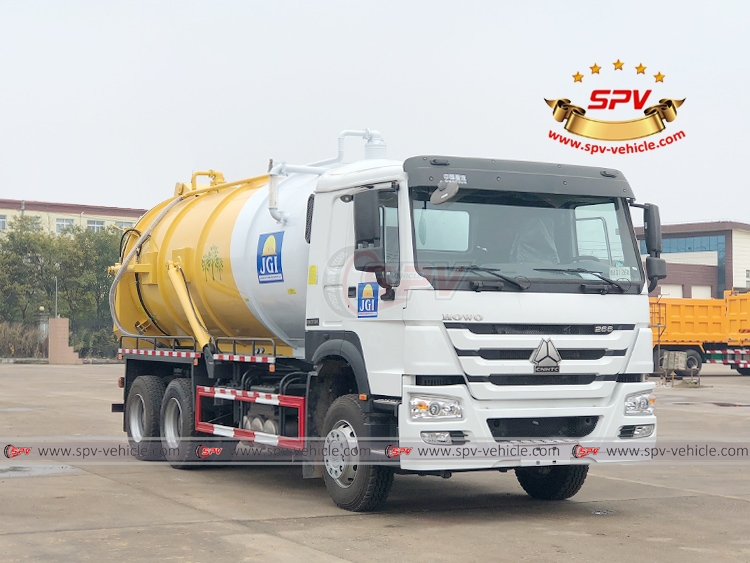 18,000 Litres Vacuum Tanker Sinotruk - RF 18,000 Litres Vacuum Tanker Sinotruk - RF